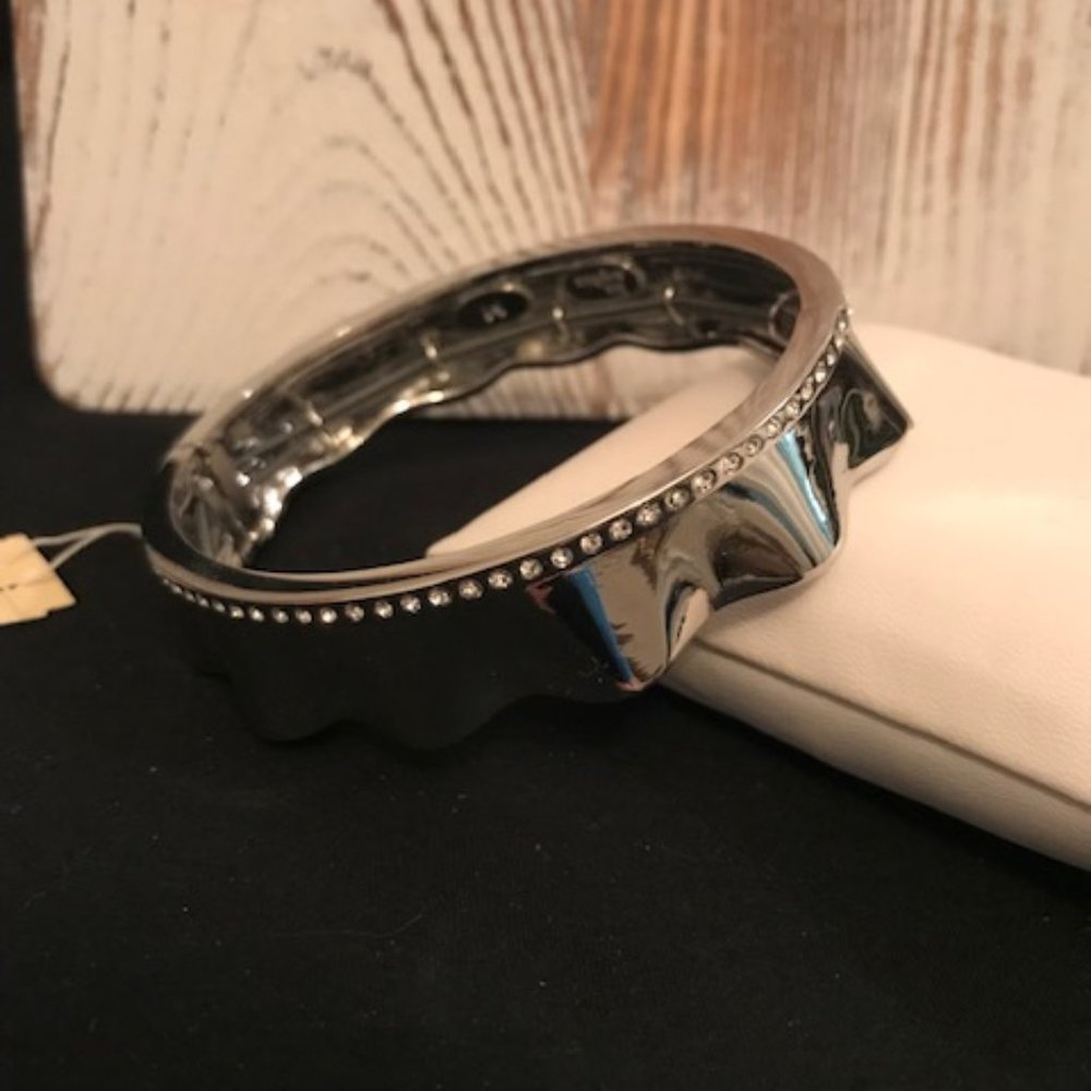 Lia Sophia - Silver Cut Crystal Bracelet - NWT